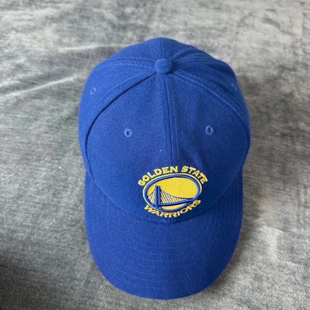 New Era Golden State Warriors Royal Blue Baseball Cap 7 1/8 NBA Fitted Hat